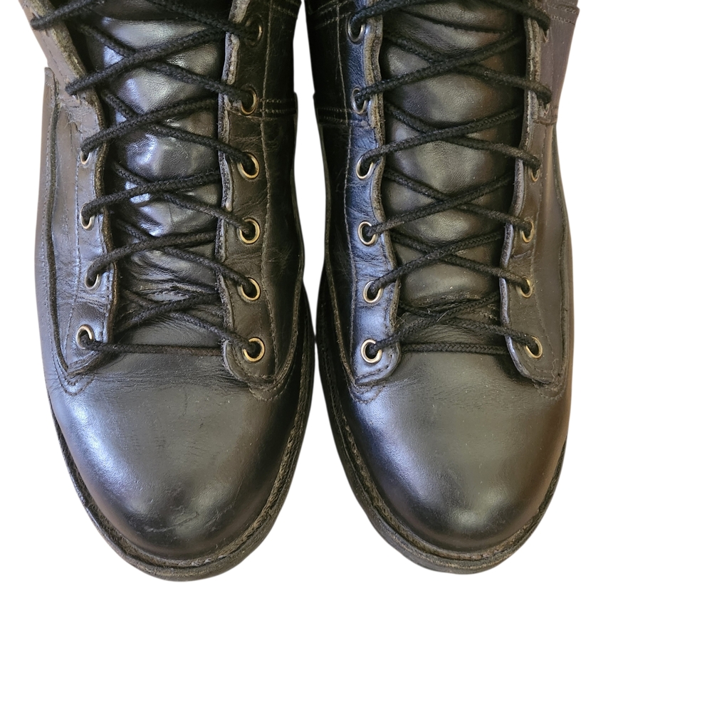 Vtg Danner Fort Lewis Boots 69110 Sz 13D Black Leather Gore-Tex Waterproof Work - Picture 13 of 16